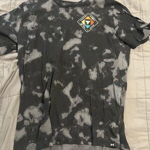 Under Armour Project Rock Black and Gray Tee